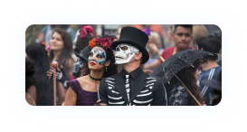 festejo dia de muertos